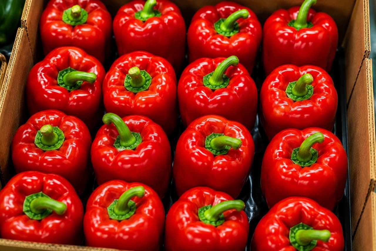 Chile morrón rojo — EXOCHI